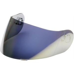 Blue iridium plexi HJC HJ-33