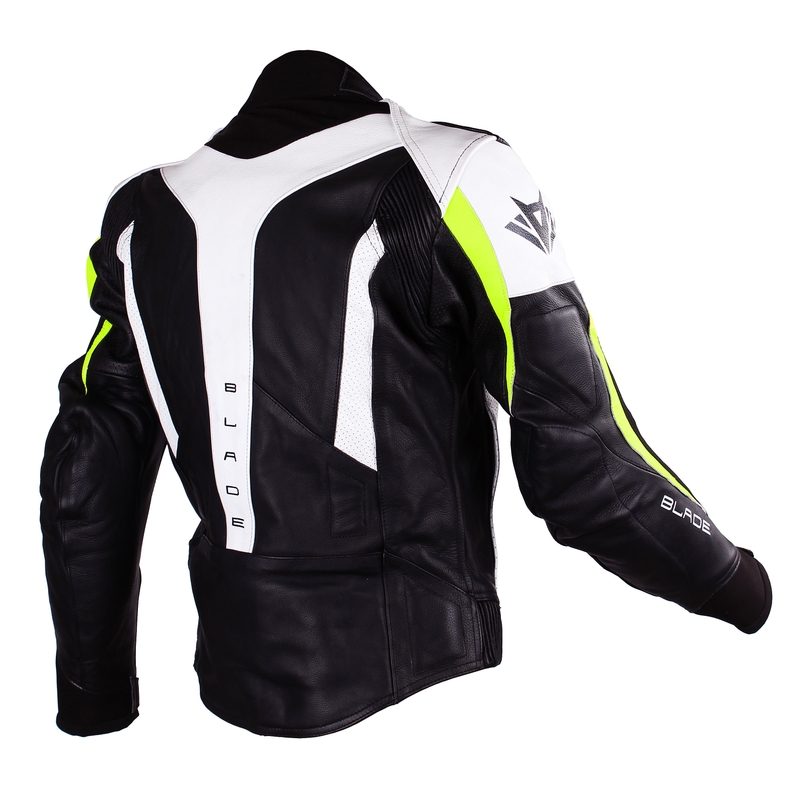 Kurtka męska RSA Blade black-white-fluo yellow outlet wyprzedaż