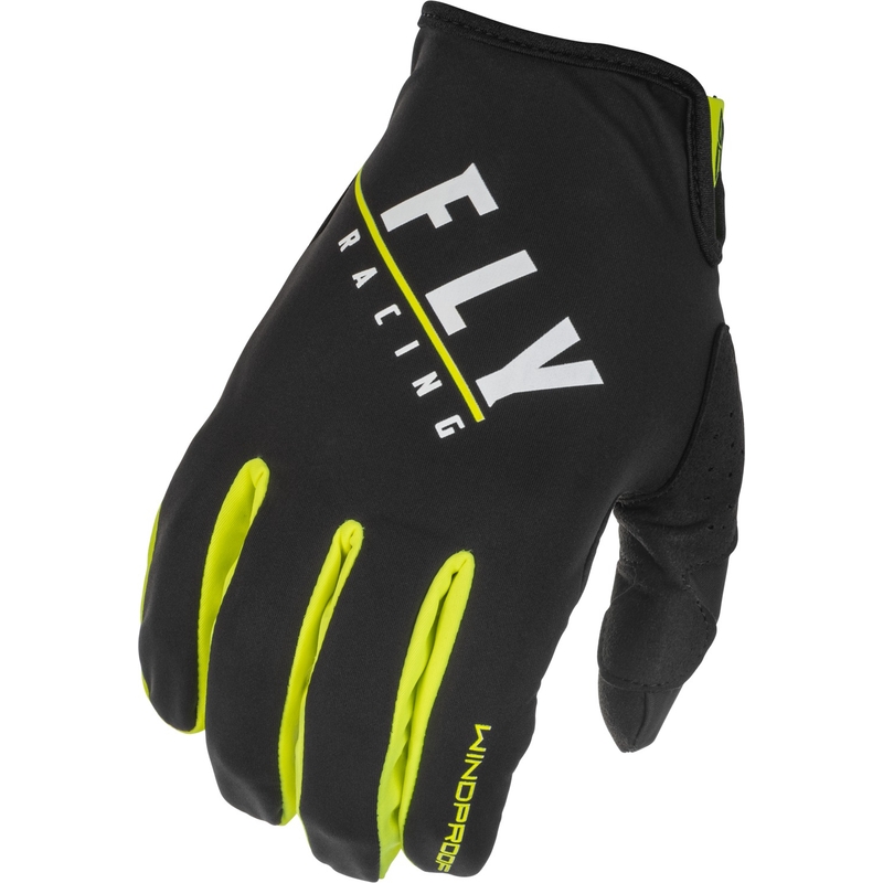 Rękawice motocrossowe FLY Racing Windproof black-fluo yellow