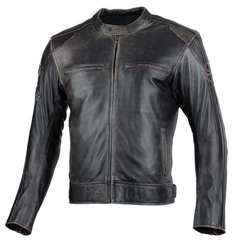 Kurtka motocyklowa SECA Aviator II czarno-brązowa