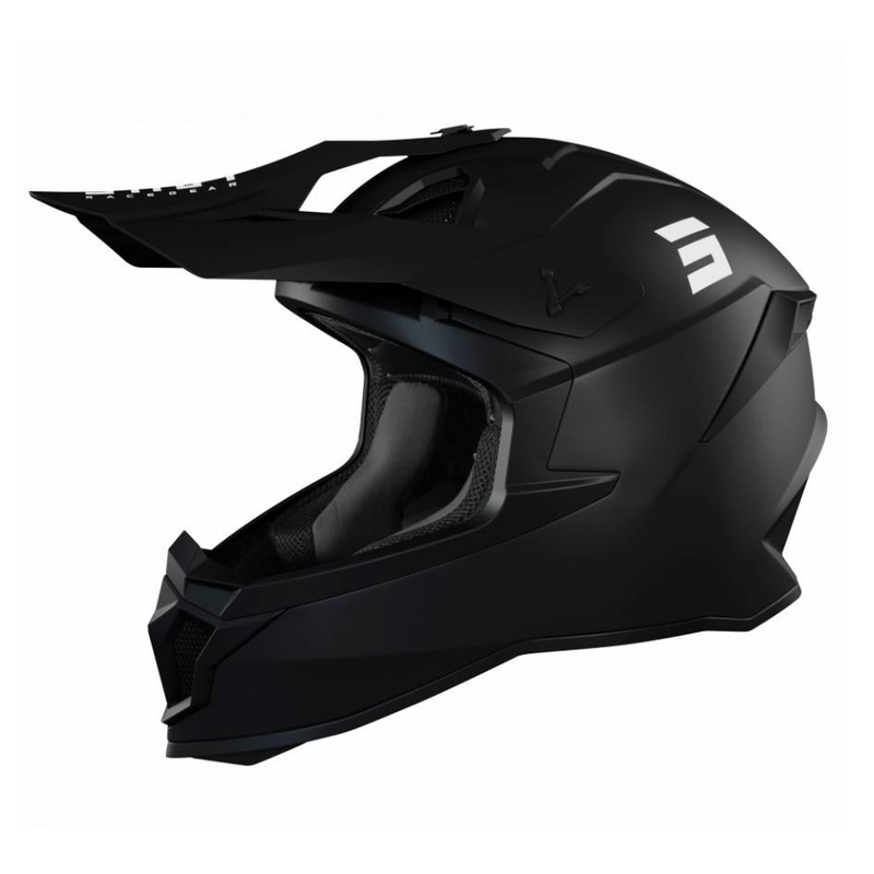 Kask motocrossowy Shot Lite Fury Solid 2.0 czarny