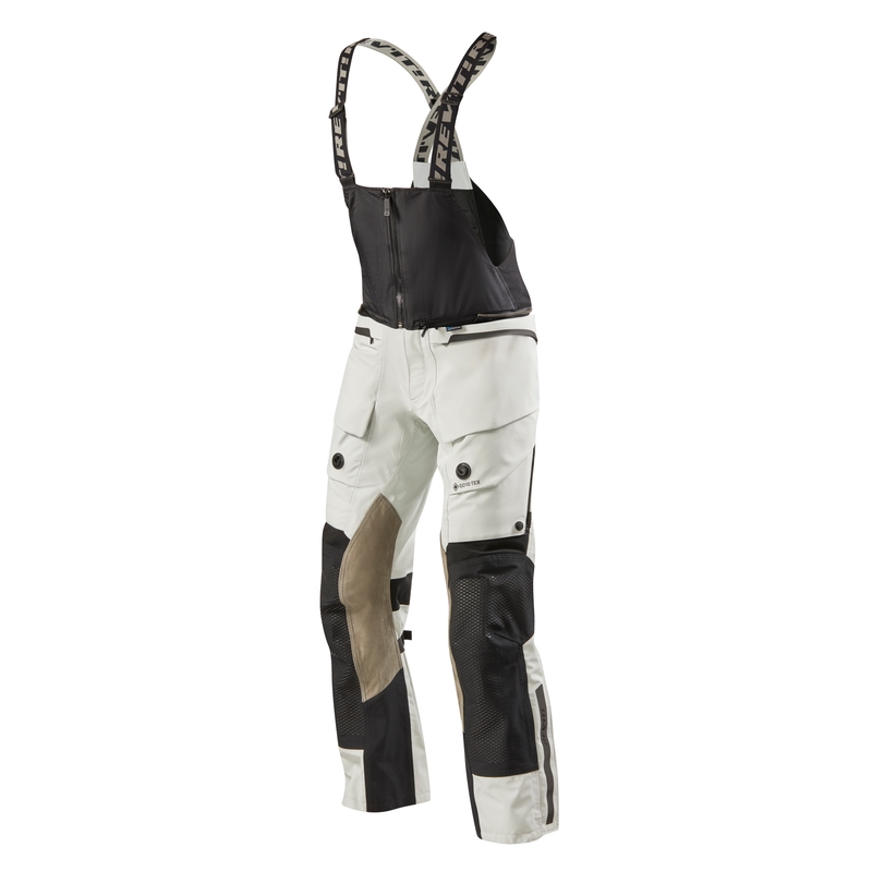 Spodnie motocyklowe Revit Dominator 3 GTX Extended Silver and Black