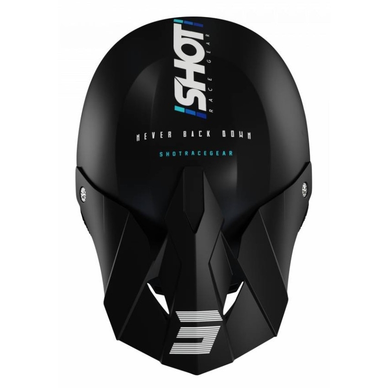 Kask motocrossowy Shot Furious Story black-blue