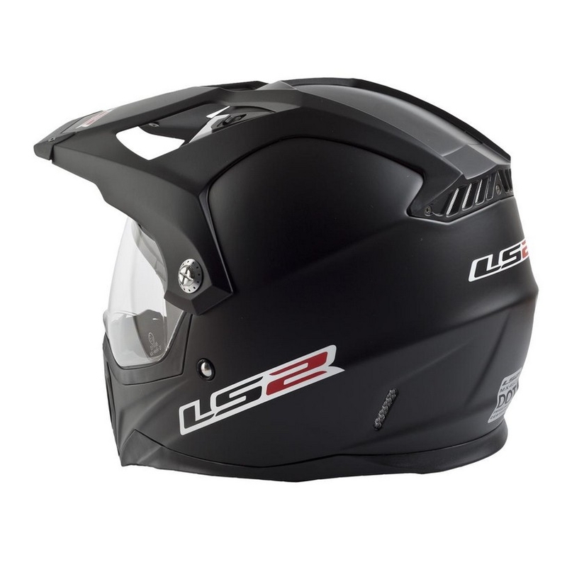 Kask Enduro LS2 MX453 GEARS czarny matowy