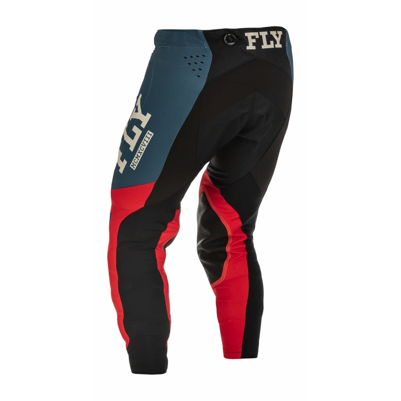 Spodnie motocrossowe FLY Racing Evolution DST 2022 czerwono-szare