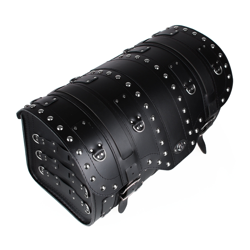 Moto kufer skórzany Chopper RSA-15B ze zamkiem