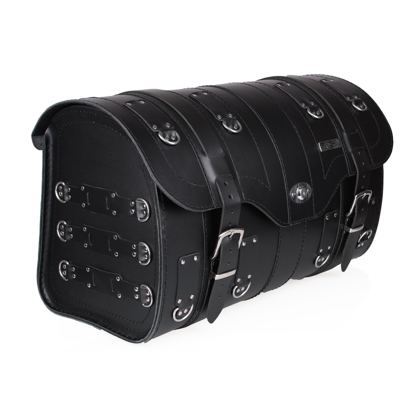 Moto kufer skórzany Chopper RSA-15A ze zamkiem