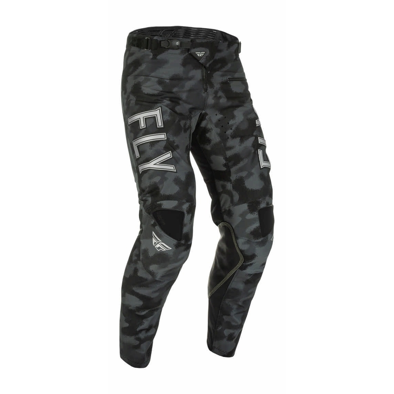 Spodnie motocrossowe FLY Racing Kinetic S.E. 2022 black-grey camo
