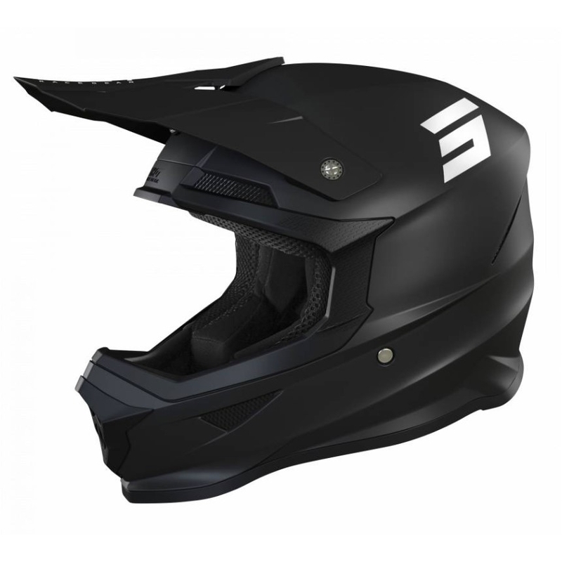 Kask motokrosowy Shot Furious Solid 2.0 czarny wyprzedaż