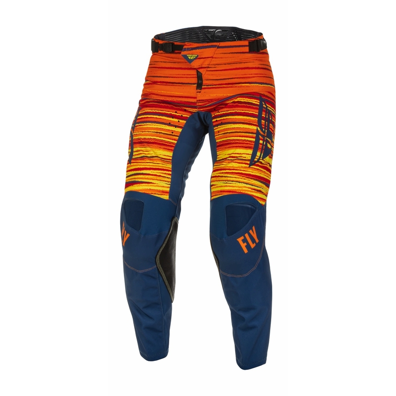 Spodnie motocrossowe FLY Racing Kinetic Wawe 2022 blue-orange