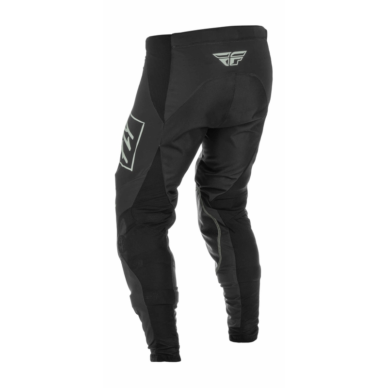 Spodnie motocrossowe FLY Racing Lite 2022 czarno-szare wyprzedaż