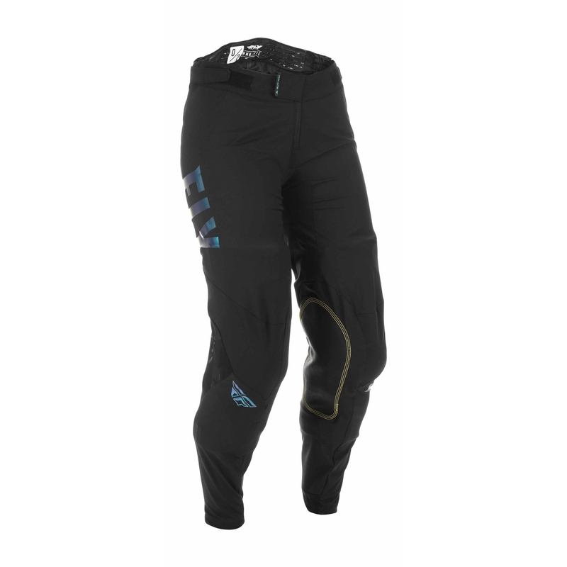 Damskie spodnie motocrossowe FLY Racing Lite 2022 blue-black