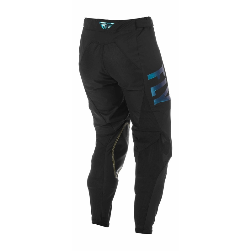 Damskie spodnie motocrossowe FLY Racing Lite 2022 blue-black