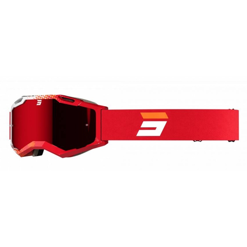 Gogle motocrossowe Shot Iris 2.0 Fusion czerwone