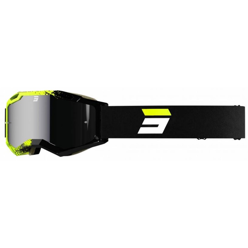 Gogle motocrossowe Shot Iris 2.0 Fusion black-fluo yellow