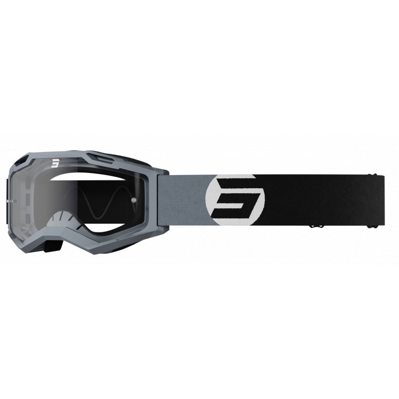 Gogle motocrossowe Shot Assault 2.0 Astro czarno-szare