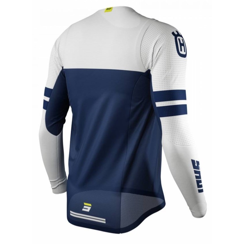 Koszulka motocrossowa Shot Aerolite Husqvarna niebieska