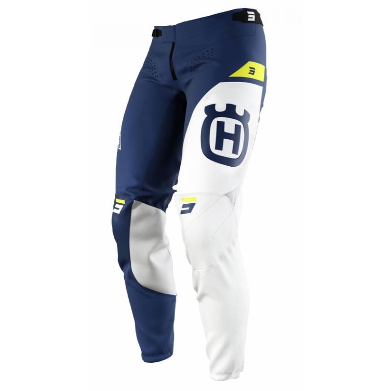 Spodnie motocrossowe Shot Aerolite Husqvarna niebieski outlet wyprzedaż
