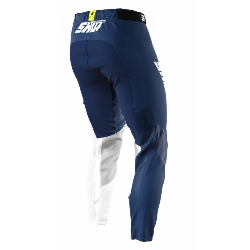 Spodnie motocrossowe Shot Aerolite Husqvarna niebieski outlet wyprzedaż