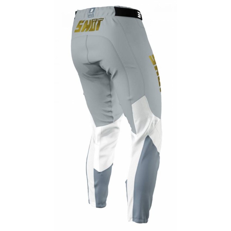 Shot Aerolite Prime Motocross Pants biało-szary