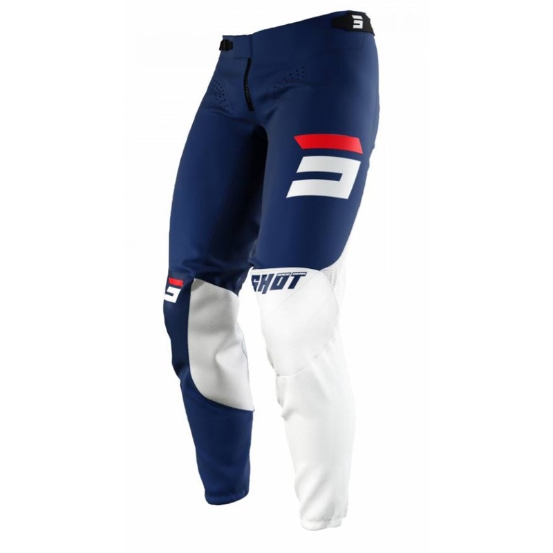 Spodnie motocrossowe Shot Aerolite Gradient Blue and White