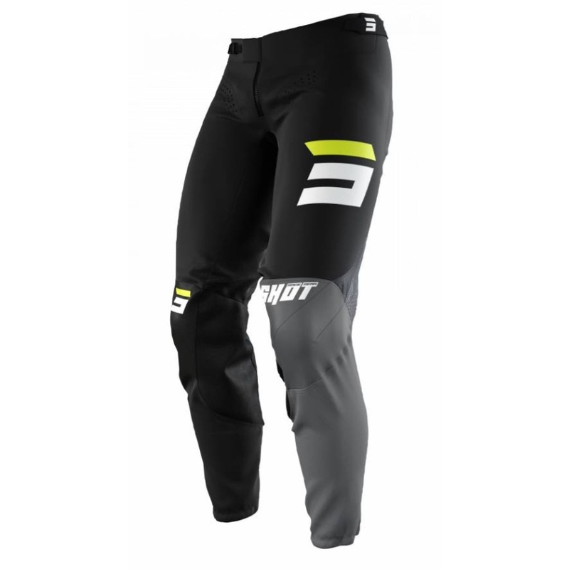 Spodnie motocrossowe Shot Aerolite Gradient grey-black outlet. wyprzedaż