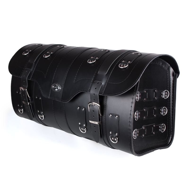 Moto kufer skórzany Chopper RSA-16A ze zamkiem