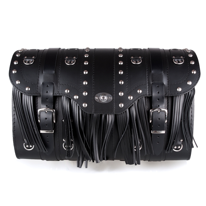 Moto kufer skórzany Chopper RSA-15C ze zamkiem