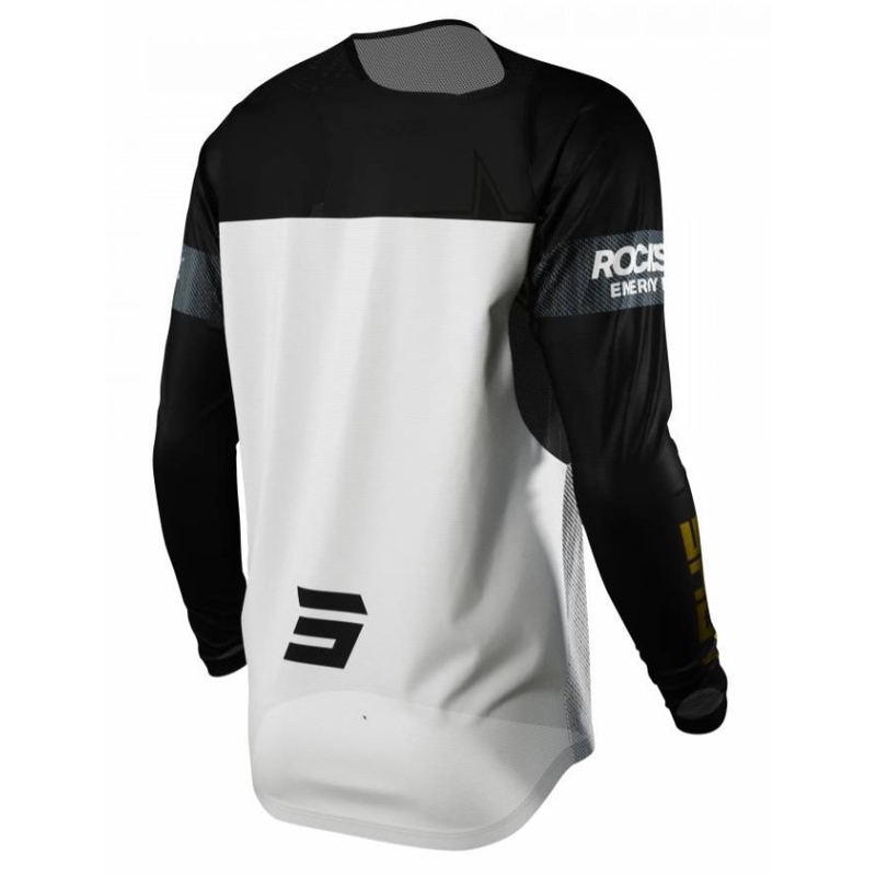 Motocross Jersey Shot Contact Replica Rockstar 2022 biało-czarny