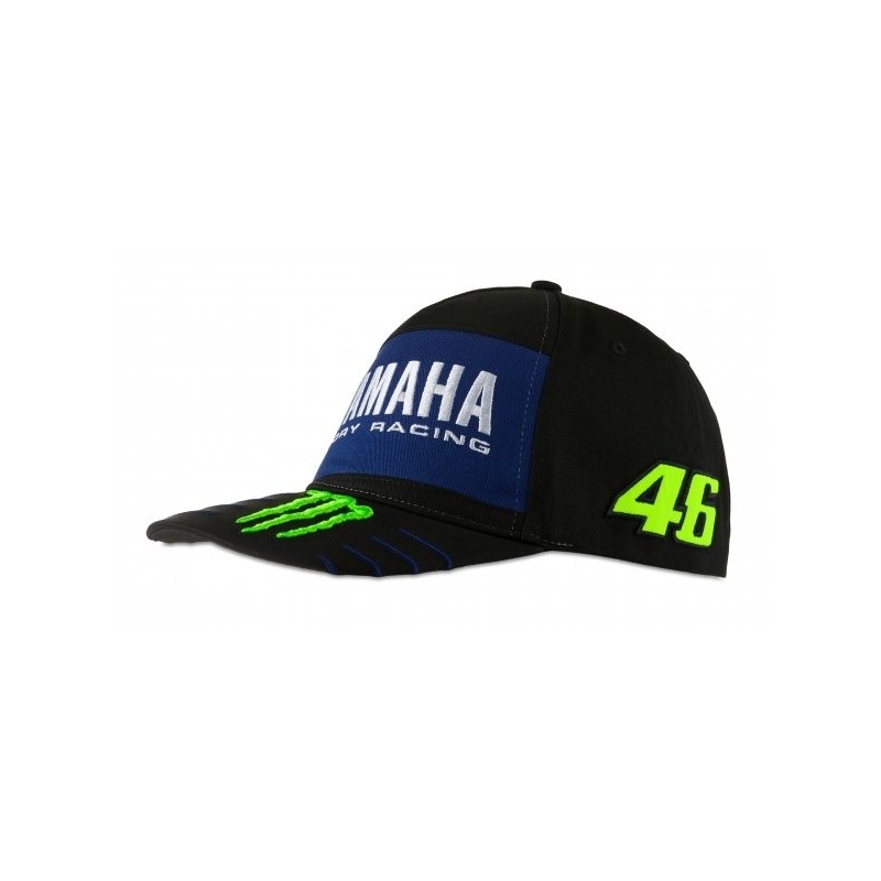 Czapka VR46 Valentino Rossi Yamaha czarna