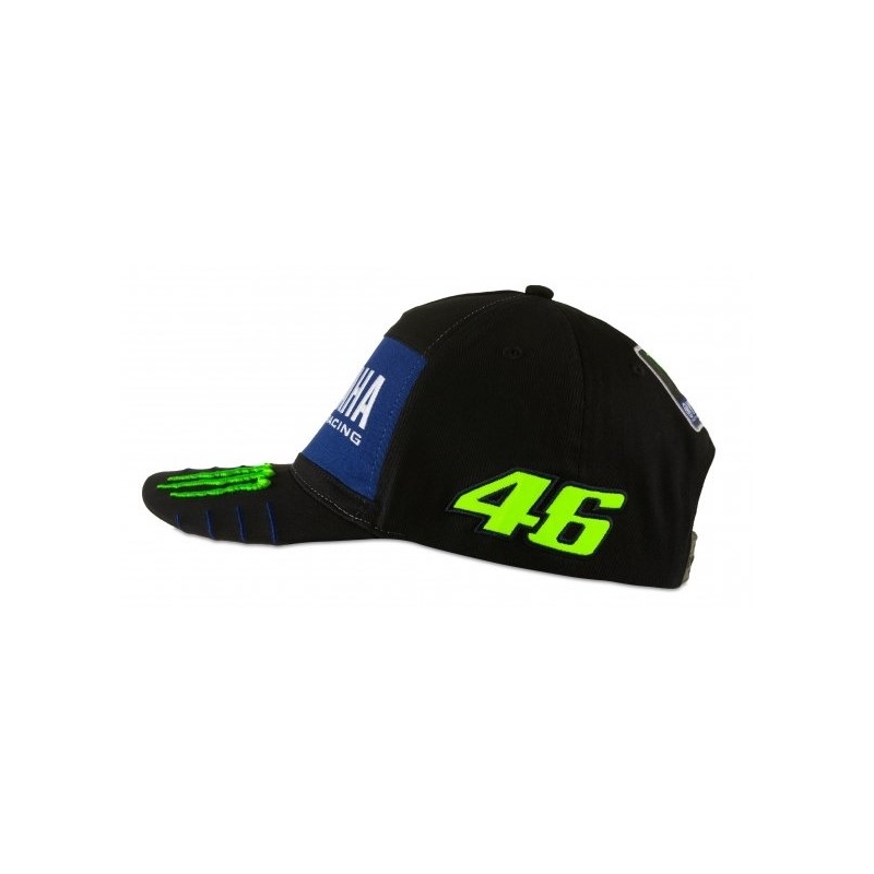 Czapka VR46 Valentino Rossi Yamaha czarna