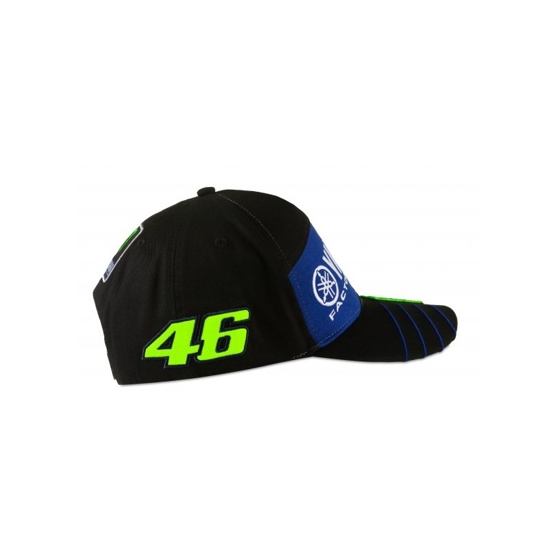Czapka VR46 Valentino Rossi Yamaha czarna