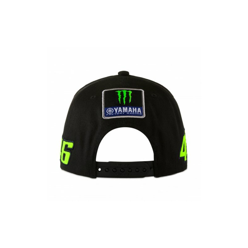 Czapka VR46 Valentino Rossi Yamaha czarna