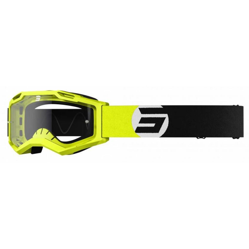 Gogle motocrossowe Shot Assault 2.0 Astro black-fluo yellow