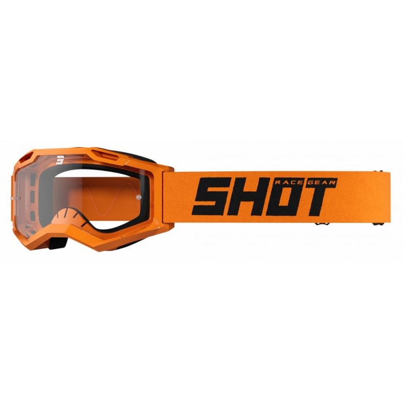 Gogle motocrossowe Shot Assault 2.0 Solid pomarańczowe