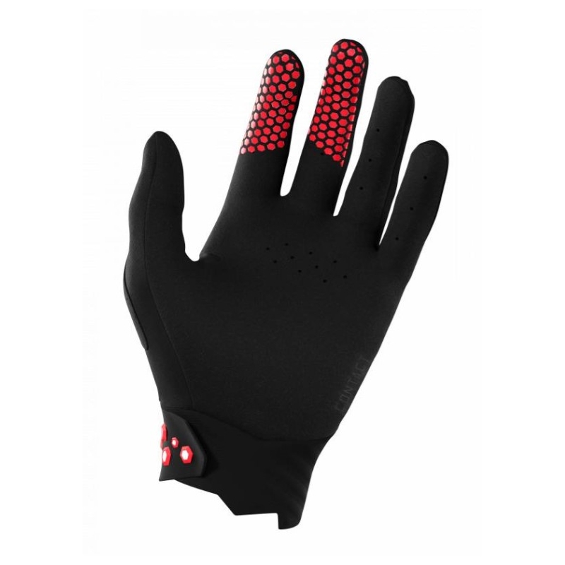 Rękawice motocrossowe Shot Contact black-red outlet wyprzedaż
