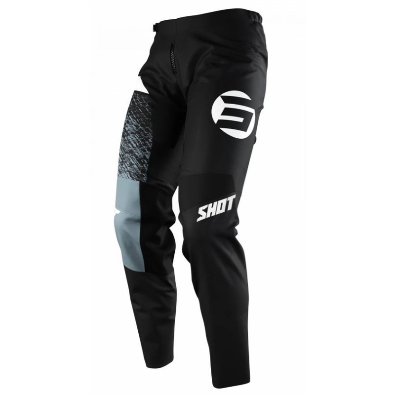 Spodnie motocrossowe Shot Devo Roll black-grey outlet. wyprzedaż