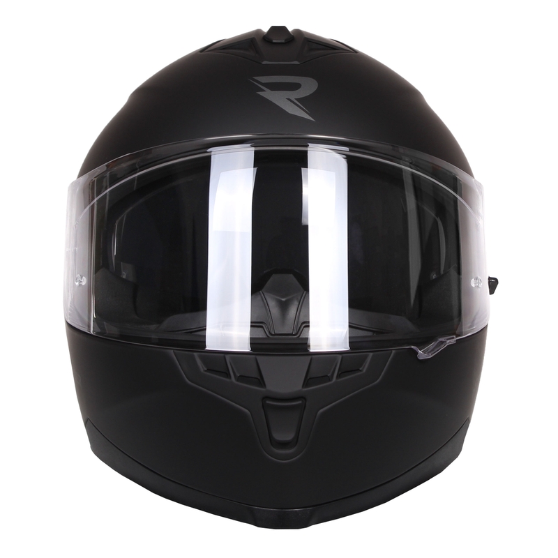 Integralny kask motocyklowy Street Racer Magna czarny matowy