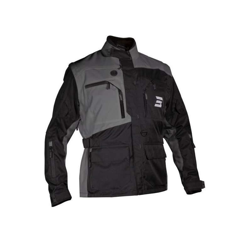 Kurtka motocyklowa Shot Racetech czarno-szara