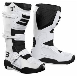 Buty motocyklowe Shot Race 4 White wyprzedaż