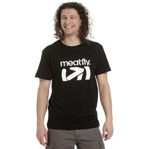 Meatfly Podium T-shirt czarno-biały