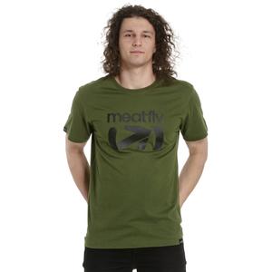 T-shirt Meatfly Podium zielony