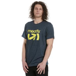 T-shirt Meatfly Podium ciemnoniebieski wyprzedaż