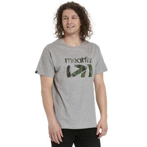 T-shirt Meatfly Podium szary