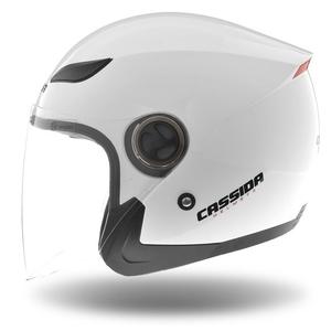 Otwarty kask motocyklowy Cassida Reflex biały