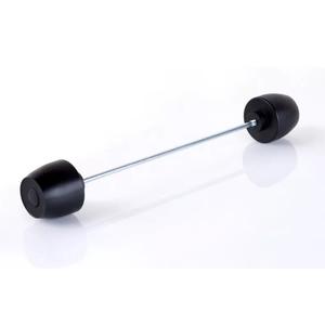 Axle sliders PUIG PHB19 20029N black without color caps