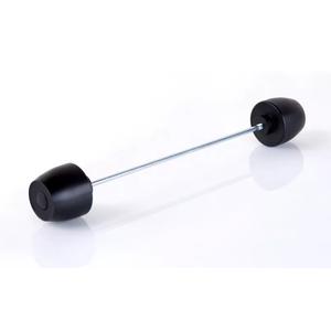 Axle sliders PUIG PHB19 20039N black without color caps