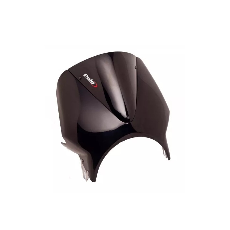 Windshield PUIG RETROVISIONS black black