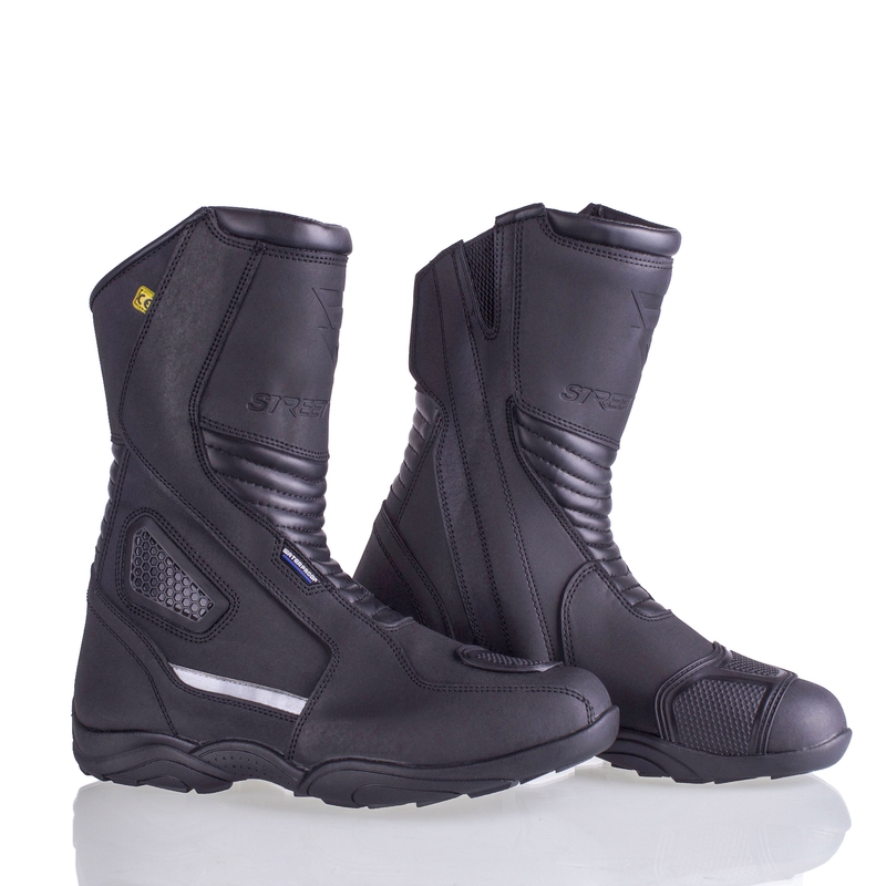 Buty motocyklowe Street Racer Mevric czarne - II. jakość