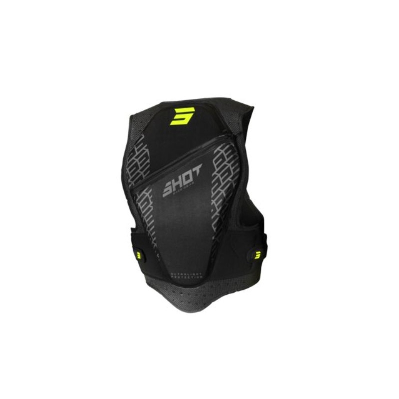 Kamizelka ochronna Shot Armor czarno-fluo żółta